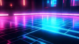 Photoreal magnificent neon vibes extremely crowded dance floor, as seen through glass, photorealistic, bokeh masterpiece smooth shading, ultra detailed, high resolution, cinematic, unreal 6, subtle shadows, octane render, 8k, cinema 4d, HDR, dust effect, vivid colors