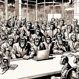 The Daily Planet of the Apes.