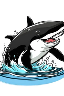 orca cartoon