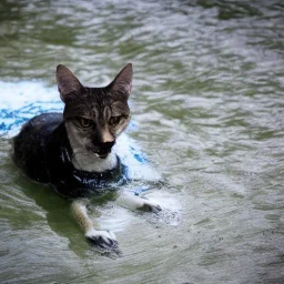 Luna in water