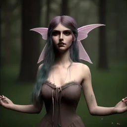 gothic woodland fairy