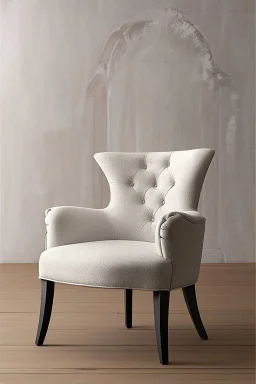 A rabbit shaped arm chair.