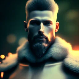 Badass warrior masculina man figure,soft lighting, polaroid,outdoors,macro lens, cinematic, unreal engine 5, 8k, hyper realistic. ambient lighting, elegant,hyperphotorealistic, cinematic lighting, hyperphotomaximalist, masterpiece,epic composition, tilt shift blur, by japbun2-40