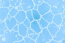 ice forming texture, white on blue