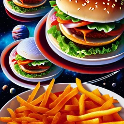 fast food in outer space