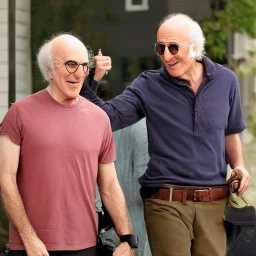 Larry David starts a nuclear wae