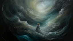 This is not just a backdrop, but a living, breathing entity converging on the canvas of our imagination."