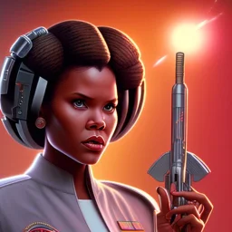 afroamerican leia organa