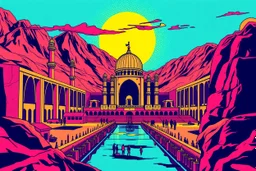 pop art pixels Iran -