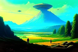 landscape (, picture, portrait) -- ( extraterrestrial civilizations, mystery, ancient technologies, Atlantis, , pyramid, James Spader, Jay Davidson, matrix collapses, (Mandela effect), (people) (humanoids), (stargate), (multiverse), (parallel world), (mysticism), (UFO), (other worlds). (painting, graphics, pastel, acrylic paint, watercolor) (high resolution, realistic art style, (ultra-realistic), (dramatic, cinematic lighting), hyper-realistic, focused, 4k, 8k, HDR, photorealism, professional p