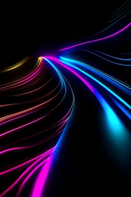 abstract light background neon