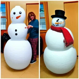 the biggest snowman