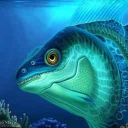 ultra detailed fullbody portrait of Leviathan underwater, extremely detailed digital painting, intrincate, extremely detailed face,crystal clear Big eyes, in the style of rafael sanzio, mystical colors , perfectly centered image, perfect composition, rim light, beautiful lighting, 8k, stunning scene, raytracing