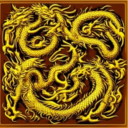 logo only golden dragon