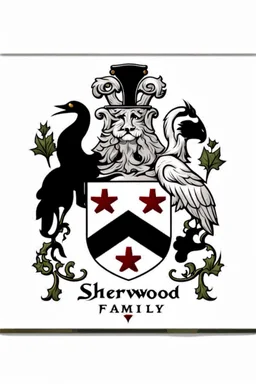 The Sherwood family crest