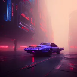 afterlife in the digital void, thriller vibe, 4k, moody cinematic lighting, realistic, highly detailed, blade runner style, blue and purple, highly detailed, conceptual art, volumetric, octane render, unreal engine,