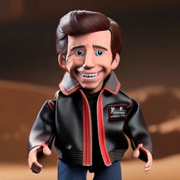 wide view Fonzie toy Action figure doll 1978 realistic (thumbs-up) (face) rayban grin, fonzarelli