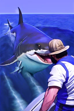 Catching a megalodon