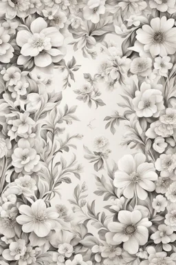 The dating square, fabulous style, romantic, white floral pattern