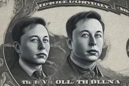 elon musk. in the dollar currency