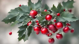 Red Berries and holly