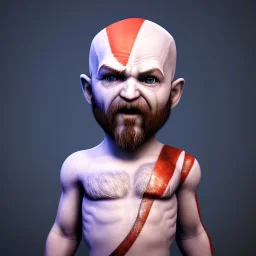 Cute baby video game god of war krotos, 8k resulation