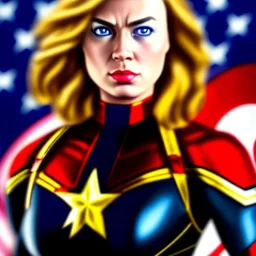 ultra detailed fullbody portrait of The Captain America Marvel, extremely detailed digital painting, intrincate, extremely detailed face,crystal clear Big eyes, in the style of clyde caldwell, mystical colors , perfectly centered image, perfect composition, rim light, beautiful lighting, 8k, stunning scene, raytracing