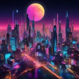 Neon Moon City