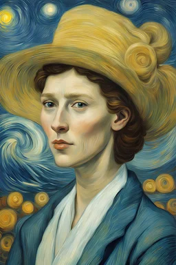 van gogh as a woman