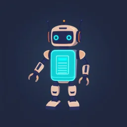 AI Robot LOGO simple