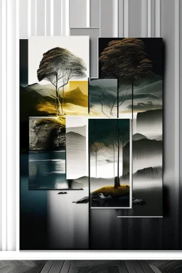 ART76 - Landscape Set of 3 Prints. Get your hands on our exclusively designed wall decor that provides a dynamic feature to your living room decor. Furthermore, our wall art adds soul to your space. The best part about putting wall art prints in your living room is that they reflect your taste. Marrutt 230gsm Archival Matte Photo Paper ensures premium quality print output and can keep its good condition intact for decades. For some designs we print on Premium Satin/Oyster paper to stand out and