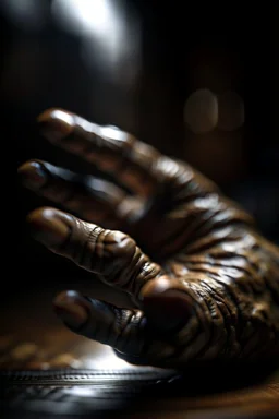 hand with six fingers, shot on Hasselblad h6d-400c, zeiss prime lens, bokeh like f/0.8, tilt-shift lens 8k, high detail, smooth render, down-light, unreal engine, prize winning
