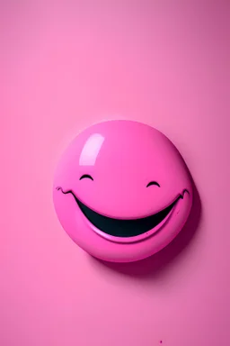 pink smiley aesthetic design