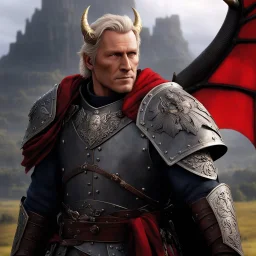 [photo by Dorohedoro] The tale of Uther, the Dragon-Blooded king: In the twilight of Romano-Britain, Uther rose as a fierce warlord bearing the red dragon standard, ruling with iron will and ambition. Bargaining with Merlin and deceiving Igraine, he sired the secret son, Arthur, destined for greatness. Uther's pride and ambition fractured the realm, leaving behind a throne and a curse.