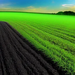 agriculture black background