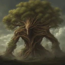 A tree creature with infinite power