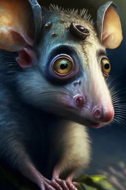 donkey turtle opossum,highly detailed, digital painting, fantasy painting, deviantart artstation, cinematic lighting, charming eyes 3D 16k Full UHD