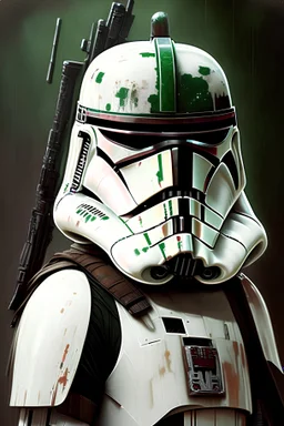 stormtrooper merged with boba fett
