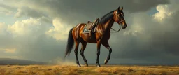 John Atkinson Grimshaw the longest horse