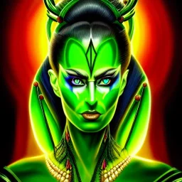 ultra detailed fullbody portrait of busty beautiful Hela, extremely detailed digital painting, intrincate, extremely detailed face,crystal clear Big Green eyes, in the style of Ohrai Noriyoshi and robert e howard and pablo oliveira and Ken Kelley and Keith Parkinson,mystical colors,perfectly centered image, perfect composition, rim light, beautiful lighting,8k, stunning scene, raytracing