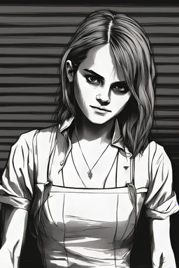 emma watson standing nakzd