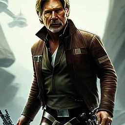 transparent portrait of harrison ford as han solo, brown eyes, realistic, rough face skin, cinematic lighting, photorealistic, volumetric light and shadow, hyper HD, octane render, unreal engine, insanely detailed and intricate, hyper-realistic,