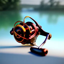 Fishing reel high resolution abu garcia handle