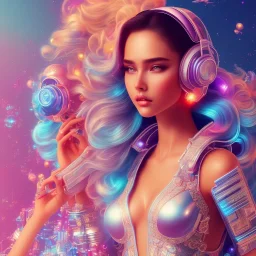 sexy, beautiful, young woman, detailed gorgeous face, vaporwave aesthetic, synthwave, colorful, psychedelic, artstation, concept art, smooth, extremely sharp detail, finely tuned detail, ultra high definition, 8 k, unreal engine 5, ultra sharp focus, illustration, art by artgerm mary dimova, jim lee, greg rutkowski and alphonse mucha