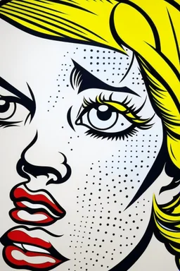 hyper inflation style of roy lichtenstein