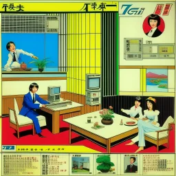 Japanese hotel 80's Advertisement