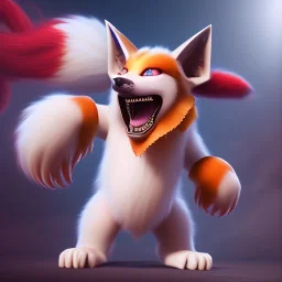 Lycanroc, 8K, dramatic lighting, masterpiece, expert, sharp focus