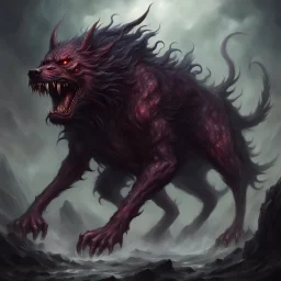 hellhound out of the abyss monstrous