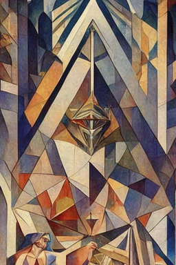 Moloch Whose Eyes Are A Thousand Blind Windows!; Abraham Ortelius; Albert Gleizes