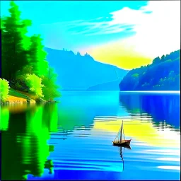 peacefull lake